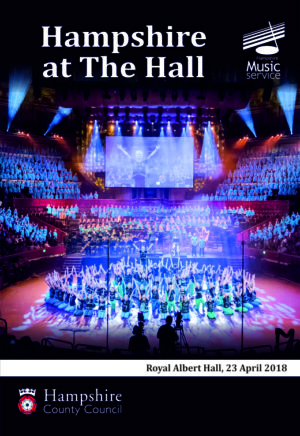 Hampshire Music Service 2018 - Royal Albert Hall, London - 23/04/2018