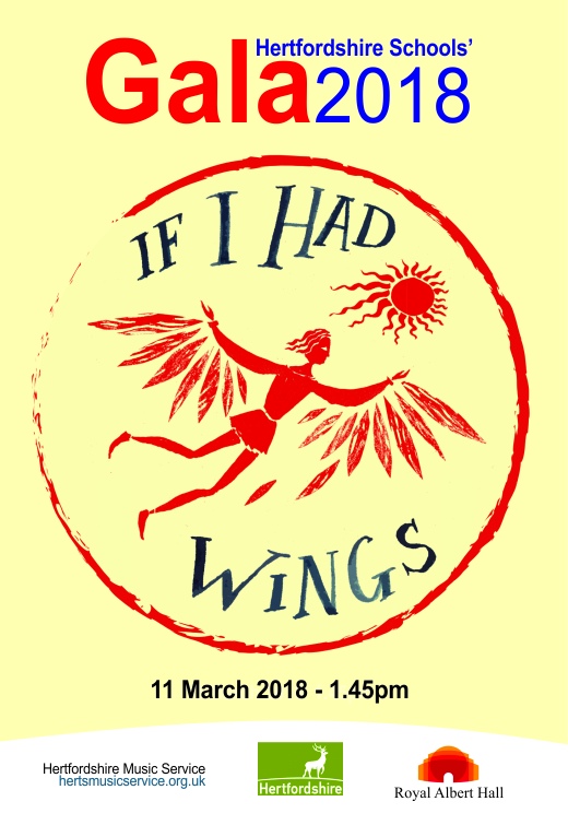 Hertfordshire Schools Gala 2018 - 1.45pm Concert - Royal Albert Hall, London - 11/03/2018