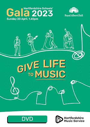 Herts Gala 2023 DVD AFTERNOON concert