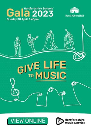 Herts Gala 2023 online video AFTERNOON concert